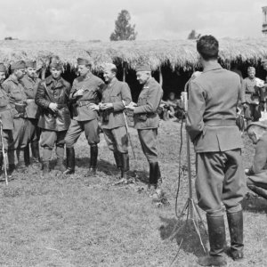 Magyar honvédek Délvidéken- 1941 (Forrás: Fortepan/Konok Tamás id.)
